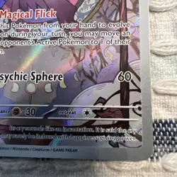 Pokemon TCG Mismagius 212/193 Paldea Evolved Illustration Rare Holo - Image 5