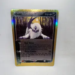 Absol 1/97 Holo Rare Dragon Pokemon Reverse Holo Moderately Played - Image 1