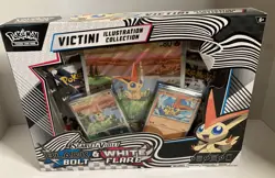 Pokemon Unova Victini Illustration Collection SV Black Bolt & White Flare - Image 1