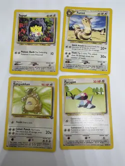 Pokemon TCG Togepi 51/111 Neo Genesis, Kangaskhan 21/64 Jungle, Porygon 39/102 - Image 5