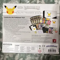 Pokemon TCG Celebrations Elite Trainer Box 25th Anniversary English 2021 - Image 3