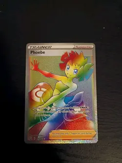 2021 Pokemon Battle Styles #175 Phoebe Full Art Secret Rare - Image 1