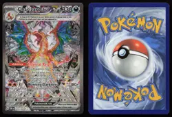 Charizard ex 223/197 Special Illustration Rare Obsidian Flames English LP - Image 3