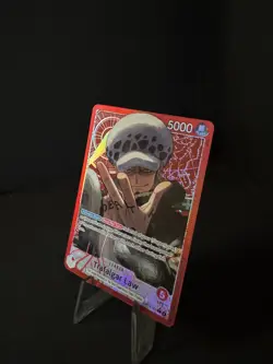 Trafalgar Law - OP14-001 (Alternate Art) OP14-001 The Azure Sea's Seven Foil - Image 2