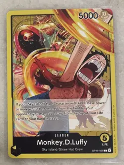 One Piece CCG: MONKEY.D.LUFFY - #OP15-098 Adventure on Kami’s Island | Leader - Image 2