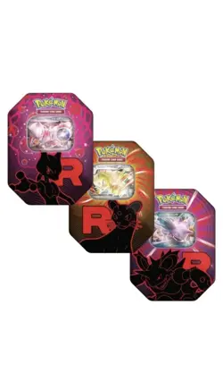 Pokemon TCG: Team Rocket Tin mewtwo, Persian and nidoking - IN HAND - Image 1