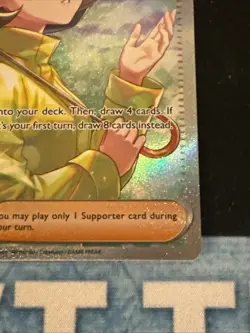 Pokemon TCG Parasol Lady Paradox Rift 255/182 Holo Special Illustration Rare - Image 3