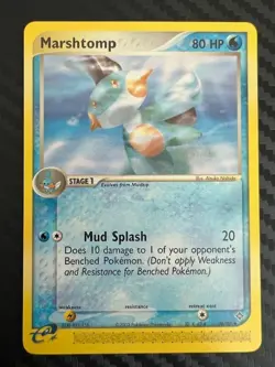 Pokemon TCG Marshtomp 36/97 Uncommon EX Dragon VLP - Image 1