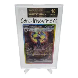 BGS 10 BLACK LABEL Pokemon Umbreon EX Terastal Festival Japanese Special #217 - Image 1