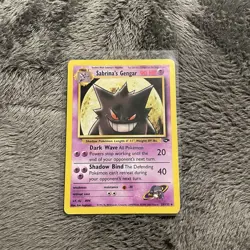 Pokemon Sabrina's Gengar Gym Challenge 29/132 Rare LP/ MP - Image 3