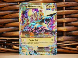 Pokemon M MANECTRIC EX 120/119 | LP Light Play | XY Phantom Forces | 2014 - Image 1