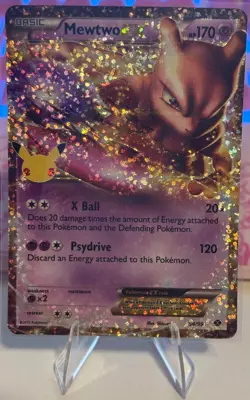2021 POKEMON CELEBRATIONS CLASSIC COLLECTION MEWTWO 54/99 FULL ART - Image 1