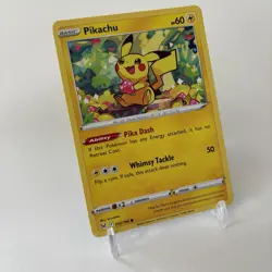 Pikachu 052/196 Common SWSH11: Lost Origin Pokemon TCG MINT 🔥 - Image 3