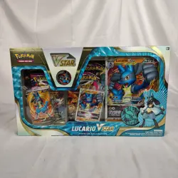 Pokemon TCG Lucario VSTAR Premium Collection Box 820650851247 - Image 1