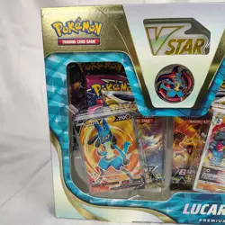 Pokemon TCG Lucario VSTAR Premium Collection Box 820650851247 - Image 2