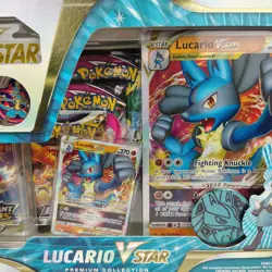 Pokemon TCG Lucario VSTAR Premium Collection Box 820650851247 - Image 3