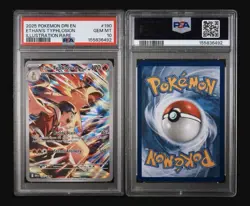 Pokemon Destined Rivals Ethan's Typhlosion #190/182 IR Holo PSA 10 - Image 1