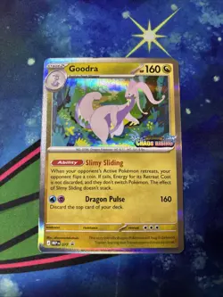 Goodra 077 - Chaos Rising - Prerelease Promo - Stamped Holo - Pokemon TCG - Image 1