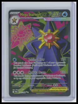 Pokemon TCG Perfect Order Mega Starmie EX 102/088 Secret Rare Mint!💎 - Image 1