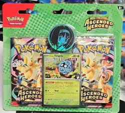 Pokemon Ascended Heroes Erika's Tangela 2-Pack Blister - Image 1
