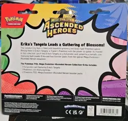 Pokemon Ascended Heroes Erika's Tangela 2-Pack Blister - Image 3