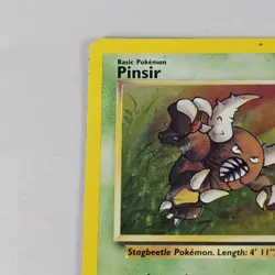 Pokemon TCG Pinsir Jungle 9/64 Holo Unlimited Holo Rare LP/MP - Image 3