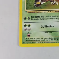 Pokemon TCG Pinsir Jungle 9/64 Holo Unlimited Holo Rare LP/MP - Image 4