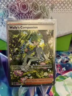 2025 Wally's Compassion MEG EN 186/132 SIR Me01 Mega Evolution Pokemon TCG - Image 1