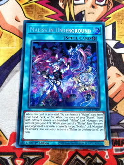 Maliss in Underground mp25-en127 1st Ed (NEW) Prismatic-Secret Rare Yu-Gi-Oh! - Image 1