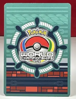 Pokemon Primal Groudon EX Holo 86/160 2015 World Championships w/Mega Sleeve - Image 2