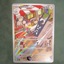 Pokemon TCG Archaludon 155/142 Stellar Crown Illustration Rare Holo - Image 3