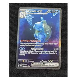 Blastoise ex 200/165 SV Scarlet & Violet 151 Holo English 2023 HP 330 - Image 1