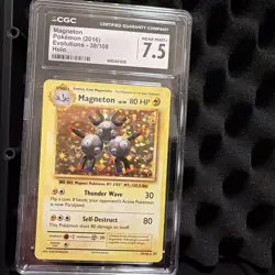 (CGC 7.5) 2016 Magneton Evolutions 38/108 Holo - ENG (Pokemon) - Image 1