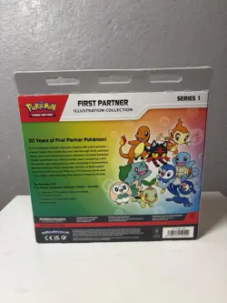 Pokemon TCG First Partner Illustration Collection Series 1 Box Promo Booster - Image 3