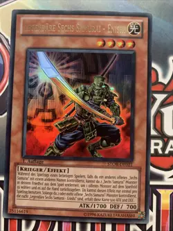 Yu-Gi-Oh! Legendare Sechs Samurai - Enishi STOR-DE021 Ultra Rare 1. Auflage Ex - Image 1