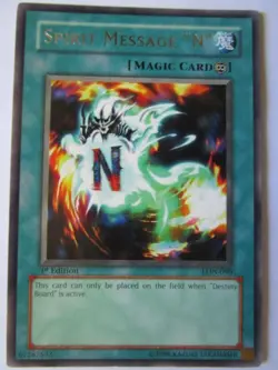 Yugioh! Spirit Message N Lon-090 1st Edition Rare Moderate Play!! - Image 1
