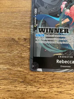 Rebecca (Winner Pack 2025 Vol. 2) OP04-092 R Foil One Piece Promotion Cards - Image 2