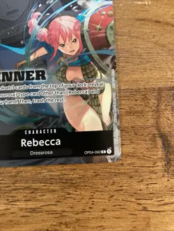Rebecca (Winner Pack 2025 Vol. 2) OP04-092 R Foil One Piece Promotion Cards - Image 3