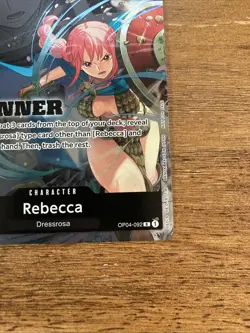 Rebecca (Winner Pack 2025 Vol. 2) OP04-092 R Foil One Piece Promotion Cards - Image 3
