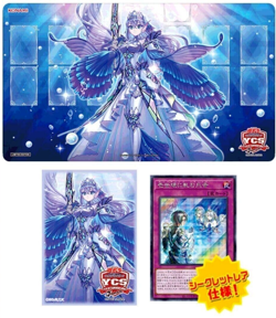 Yugioh Tearlaments Official Duel Set YCSJ 2022 Osaka Playmat Sleeve Card NEW - Image 1