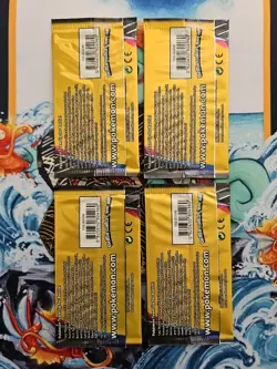 Pokemon Sun and Moon Team Up 3 Card Mini Booster Packs Complete Art Set Lot of 4 - Image 2