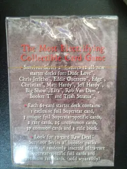 New 2003 WWE Survivor Series 2 Raw Deal Lita 61 Card Starter Deck - Image 2