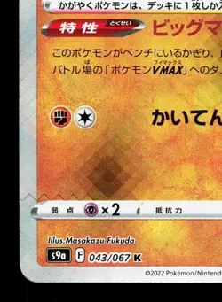 Radiant Hawlucha 043/067 Battle Region LP Japanese Pokemon Card TCG - Image 4