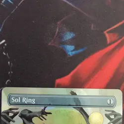 Sol Ring (Borderless) Promo Secrets of Strixhaven Foil In-Hand - Image 4