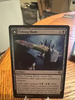 Tithing Blade The Lost Caverns of Ixalan Regular - Image 1
