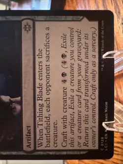 Tithing Blade The Lost Caverns of Ixalan Regular - Image 3