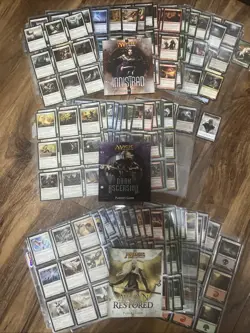 Mtg Completed Innistrad Block - Innistrad, Dark Ascension, Avacyn Restored - Image 1