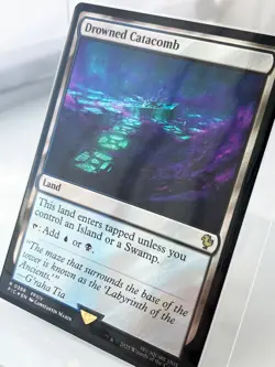 Drowned Catacomb (LotA) (SURGE FOIL) FIC 0388 Magic MtG Final Fantasy FFXIV - Image 3