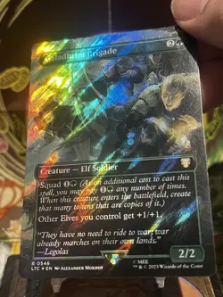MTG | Galadhrim Brigade (Borderless) (✨Surge Foil✨) [LOTR] - Image 2