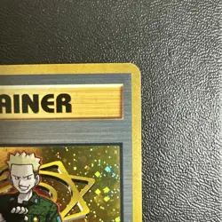 Pokemon Lt. Surge - Holo Rare Japanese Gym Heroes Trainer - LP Vintage - Image 3